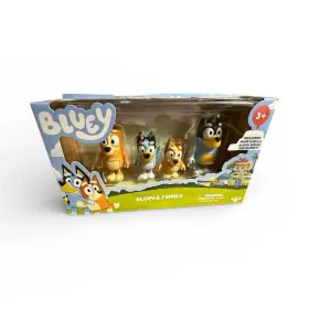 Bluey 630996130044 Playset Action Figures 4-pack - Chilli Bandit Bingo