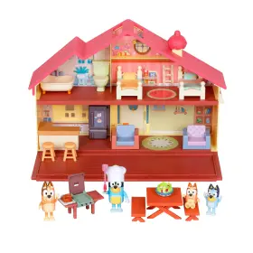 B088mxqw9l Bluey Mega Bundle Family Home And Bbq Playhouse Playset With Bingo Bandit Chilli