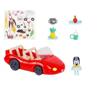 B0bqsj1nmc Bluey Escape Convertible Vehicle And 2.5 Inch Exclusive Figure Playset With 4 Acessories