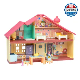 B0cpmdt3mw Bluey Celebration Home Playset Portable Birthday Party Toy House 11 Removable Ac