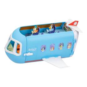 Bluey B0cpmdt4jq 3-in-1 Transforming Airplane Playset With Figures And Sounds Ages 3
