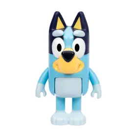 B0dq6p4q7p Bluey Talking Toy Chat Mates Playset - Articulated Figures 10 Iconic Phrases