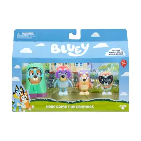 B0flfgqjyw Bluey 4-pack Figure Here Come The Grannies 2.5-3 Inch Poseable Toys Kids Episode B0flfgqjyw Bluey 4-pack Figure Here Come The Grannies 2.5-3 Inch Poseable Toys Kids Episode