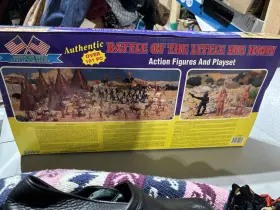 Bmc Toys 741801400070 Battle Little Bighorn Action Figure Play Set Sitting Bull Custer Crazy Horse