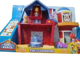 Boat Rocker 191726471806 Dino Ranch Deluxe Clubhouse Playset New 5 Action Zones 9 Songs And Phrases