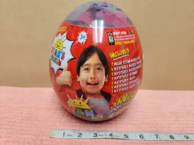 Bonkers 810054667407 Ryans World The Movie Inch Mega Micro Mystery Egg 10 Pc Toy Set New