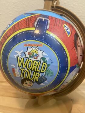 Bonkers Toy Co. 810054660637 Ryans World Tour Globe Inch Pocket-watch Exclusive Set New Sealed