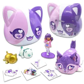 Bonkers Toys 810054664918 Aphmau Catface Mystery Surprise Set Collectible Figure Plush And Accessories