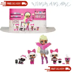 424680euc Branded Fashion Doll Omg Diva Family 5 Collectibles Accessories And Surprise Toys