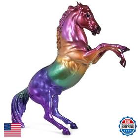 Breyer B0bqkhccxr Traditional Jewels Rainbow Decorator Horse Figurine 1 9 Scale #1866 New