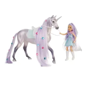 B0gbxpxd6f Breyer Horses Freedom Series Twila Moonstone - Magical Unicorn And Rider Model