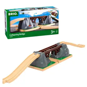 B000wliosw Brio World Collapsing Bridge Wooden Train Set Accessory - 3pc Fsc Certified