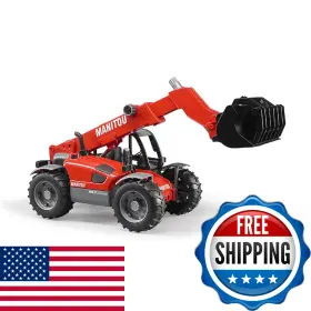 B00009xnry Bruder 02125 Manitou Telescopic Loader Mlt 633 Turbo