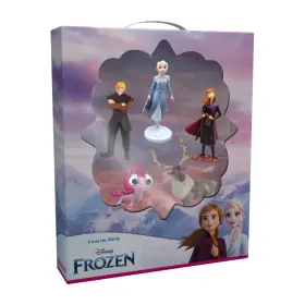 13414 Bullyland Toy Figures Anniversary Set Princess Elsa Anna Salamander Brun