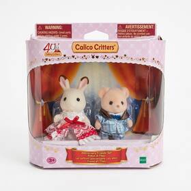 Calico Critters 020373246034 40th Anniversary Friends Set Freya And Theo Cc4603 Box Damage New