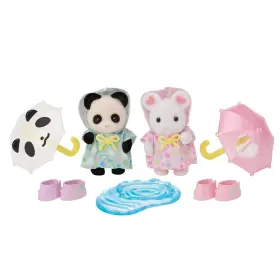 B0csg74knv Calico Critters Nursery Friends - Rainy Day Duo