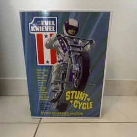 64960 California Creations Evel Knievel Stunt Cycle Playset Gyro Powered Motor Figure