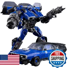 B0f48qy9k3 Ceshoon Deformation Robot Action Figure 6.4-inch Toy Car Model With
