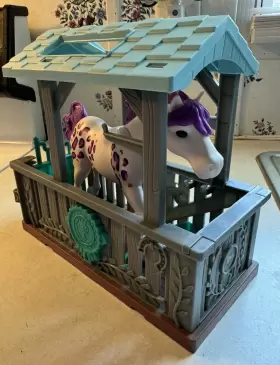534008 Chap Mei Be My Own Happy Horse Stable Playset Purple Pretend Play Toy