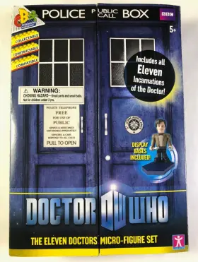 03909 Character Options Ltd. Doctor Who Eleven Doctors Micro-figure Set Police Public Call Box