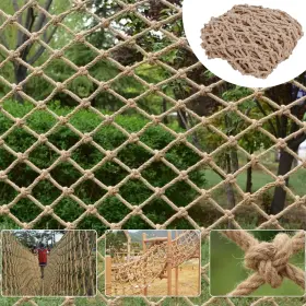 B0cls22k9l Cingfanlu Safety Hemp Rope Net Kids Climbing Balcony Stairs Fence 8mm 8cm Mesh