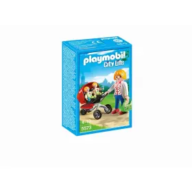 5573 City Life Playmobil Mother With Twin Stroller Preschool St