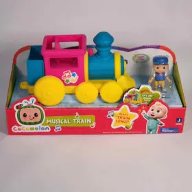 Cmw0080 Cocomelon Musical Train And Conductor Jj New Plays Songs Sounds See Video