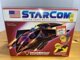 Coleco 076930013625 1987 Starcom Shadow Force Shadowbat Vehicle