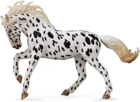 Collecta 892900887203 Collect A Horse Life Knabstrupper Black Leopard Mare Toy Figure