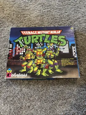 Colorforms 029101023848 Vintage 1990 Teenage Mutant Ninja Turtles Tmnt Deluxe Playset