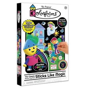1878 Colorforms - Picture Playset Charlies City The Classic Toy That
