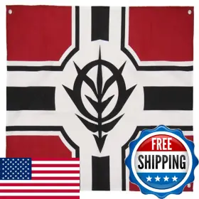 B00iicd12q Cospa Mobile Suit Gundam Zeon Military Flag By 0204-0205