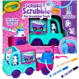 B084y6dwt5 Crayola Scribble Scrubbie Pets Beauty Salon Playset - Art And Wash Toy