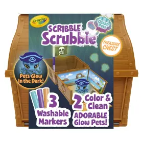 B0blcwkq35 Crayola Scribble Scrubbie Pets Glow Ocean Playset Boys And Girls Ages 3 Gift