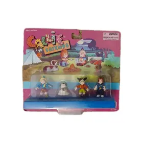 Creata 047725039007 Vintage 90s Callie N Friends Campout #3900 Figures St Bernard Dog Toy Set
