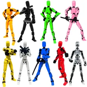 B0d4qsz4y9 Danoni Upgraded 3d Printed Multi-jointed Action Figures Titan Nova Dummy Robo