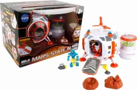Pt63155 Daron Space Adventure X Mars Mission Station With Astronaut Robot &