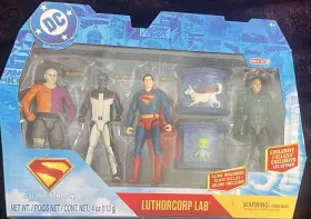 50207yfs Dc Superman Lex Luthor Playset Exclusive With Metamorpho Krypto Slime