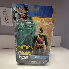 6061844 Dc Comics Batman Robin Action Figure Playset With Accessories Boxed