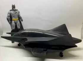 Dc Comics 778988436097 2023 The Flash 18 Inch Batwing Battle Set And 12 Batman Action Figure