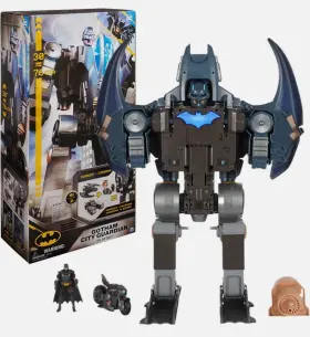 87846903 Dc Comics Batman Gotham City Guardian Playset 4-in-1 Lights And 40 Sounds