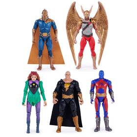 Dc Comics B09m4wjd7c Black Adam And Justice Soc 4-inch Action Figure Set With Throne