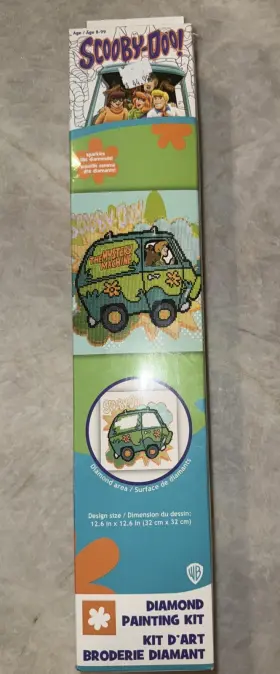 Diamond Dotz 678361001273 Scooby Doo Mystery Machine Painting Kit Nib