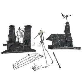 151202kk Diamond Select Toys Disney Nightmare Before Christmas Jack Skellington Figure Cemetery Display Set D