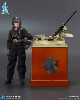 Xd80025y Did 1/12 Sand Tiger Tank Scene Props Set Fit 6 Inch Action Figure Toys