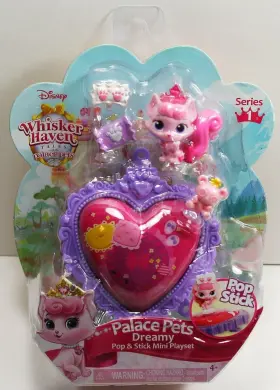 Disney 039897345642 Whisker Haven Tales With The Palace Pets Pop And Stick Playset - Dreamy New