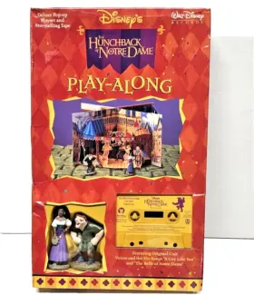 Disney 050086089543 Hunchback Of Notre Dame Play Along 3d Pop Up Playset Figures And Cass New