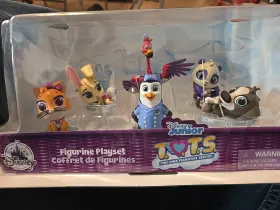 087162870 Disney New Junior T.o.t.s Tiny Ones Transport Service 6 Figurine Playset