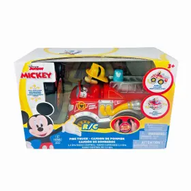 16825 Disney Junior Mickey Mouse R/c Fire Truck 5.5 Inch Remote Control Toy 2.4ghz New