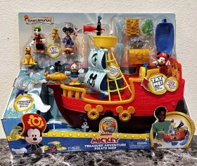 38089 Disney Junior Mickey Mouse Funhouse Treasure Adventure Pirates Ship Playset